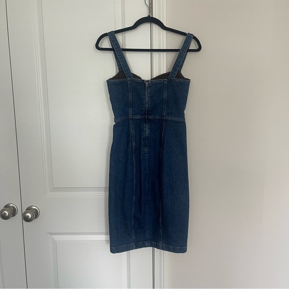 Reformation Nikki Bustier Denim Mini Dress - Picture 5 of 11